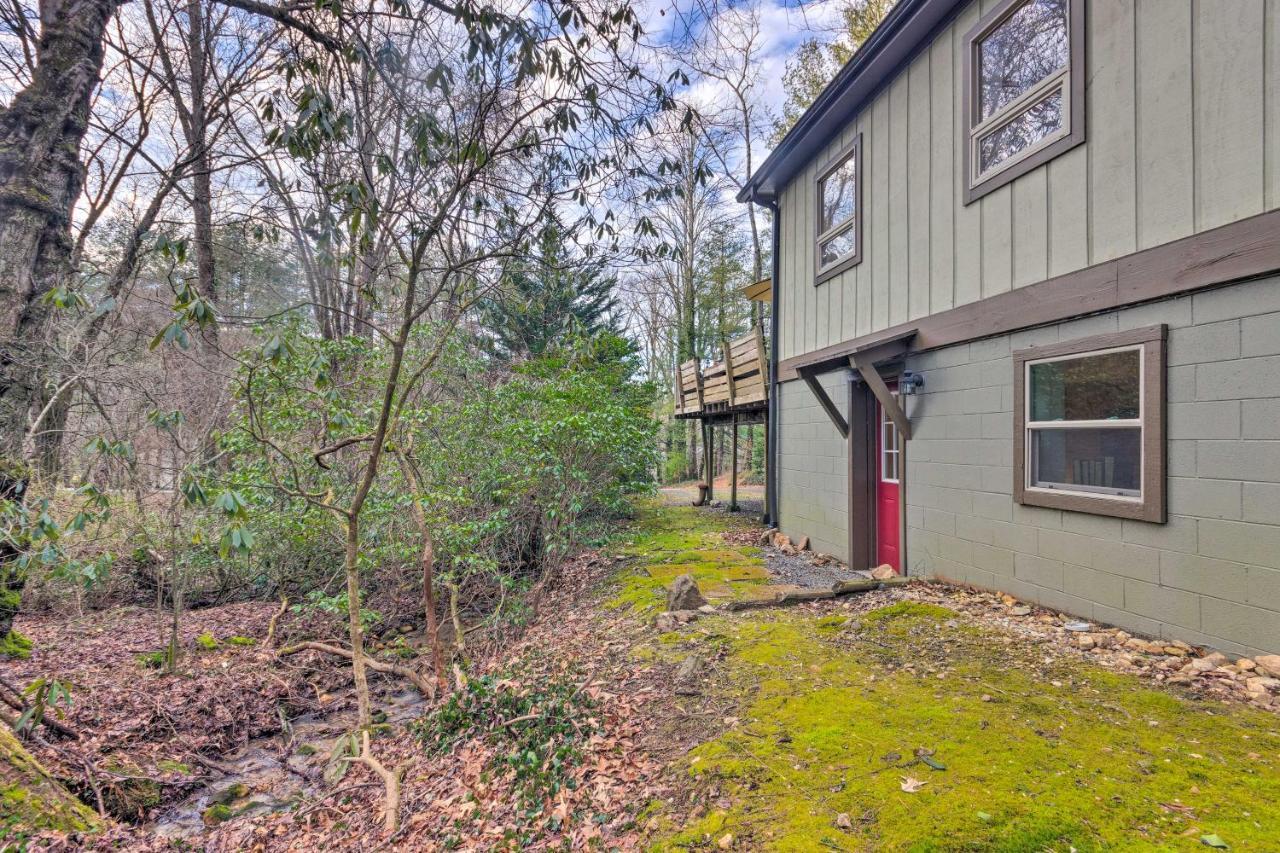 Asheville Creekside Forest Home About 7 Mi To Downtown Exterior photo